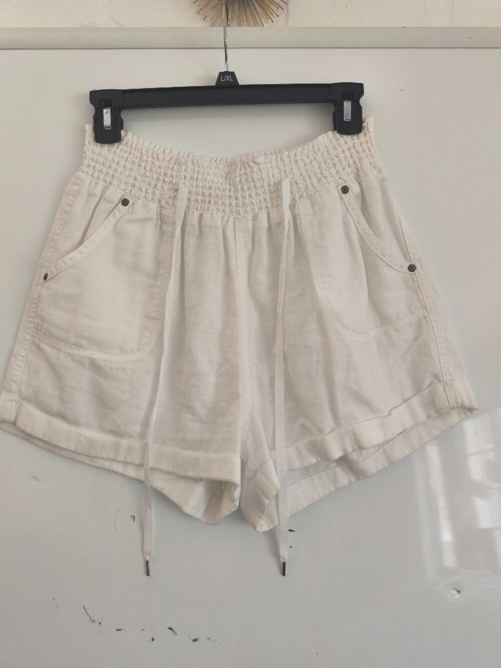 Simply Blessed White Shorts